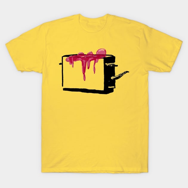 Slime toaster T-Shirt by GhostWorks